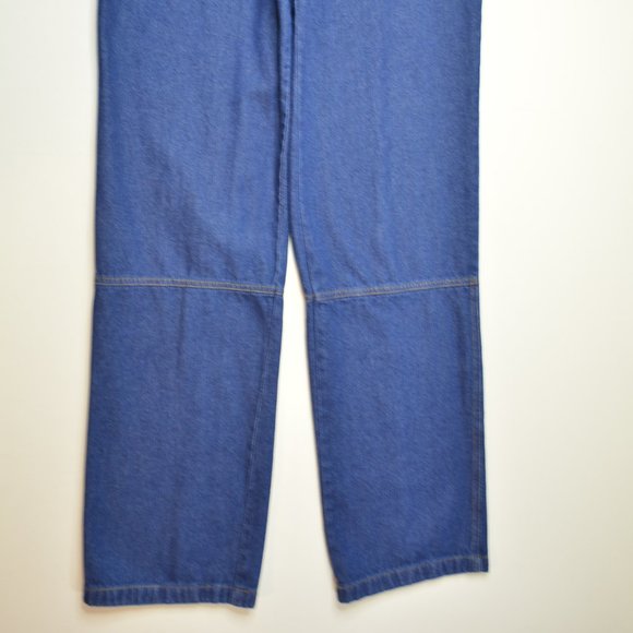 VTG 1990's FORENZA Size 12 T TALL Womens TAPERED Leg HIGH Rise MOM Blue Jeans - Picture 3 of 6